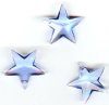 1 20mm Light Sapphire Swarovski Star Pendant